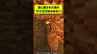 雷に愛されすぎた男の末路【マインクラフト】