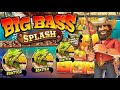 Big bass Splash 2023 at 1£- BIG WIN!#bigwins #bigjackpot #slotwins #slots #gaming #onlineslots