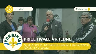 Gledaoci TV Podrinja usrećili porodicu Džinić iz Koraja - Još jedna uspješna akcija [Oktobar, 2022]