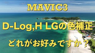 MAVIC3 【HLG,D-Logモードの映像比較2】