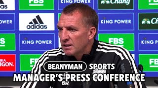 Brendan Rodgers pre-match press conference | Bournemouth vs Leicester