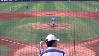 【平塚学園 熊谷拓也】夏季準決勝vs桐蔭学園 加園将也 第2打席