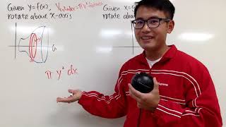 Volume of the Solid of Revolution, the Disc Method!
