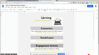 How to use the Hyperdoc templates