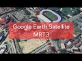 MRT3 Circle Line on Google Earth Satellite View