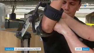 Des exosquelettes au technicentre SNCF de Bischheim