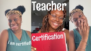 Teacher Certification| How I become a certified teacher and license renewal| Teaching with Tenia