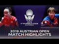 Mima Ito vs Zhu Yuling | 2019 ITTF Austrian Open Highlights (Final)