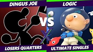 Smash Ultimate Tournament - Logic (Olimar) Vs. Dingus Joe (Game \u0026 Watch) - S@X 289 SSBU L. Quarters