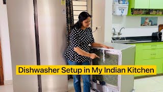 Dishwasher Setup in Indian Kitchen | Bosch 15 Place Setting Installation & Tips