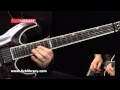 Going Crazy - Guitar Solo - Slow & Close Up - Steve Vai The Solos DVD Licklibrary