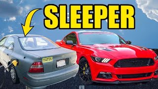 E85 Mustang Did Not Expect Sleeper Honda Accord to Pass Him
