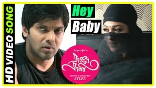 Raja Rani Tamil Movie Songs | Hey Baby song | Flatmates complain about Arya to Nayanthara