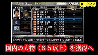 【#19】サカつく６初見プレイ『激動の上半期、８５以上の選手を獲得！』