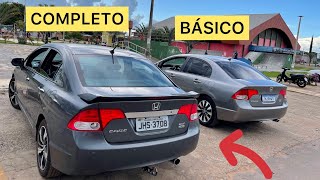 CIVIC LXS, LXL, EXS - QUAL A DIFERENÇA ENTRE AS VERSÕES?