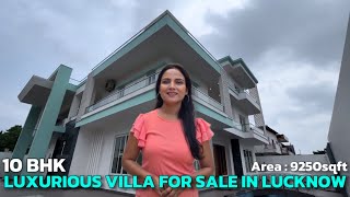 10 Bhk Luxury Villa For Sale In Aliganj Lucknow | Villa In Lucknow @SimplyShilpi