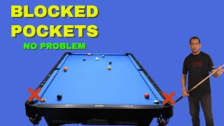 Winning at 8 BALL (When Pockets are Blocked) - Free Pool Lessons