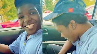 Watch a Teen Light Up When He Gets His Very First McDonald’s Paycheck
