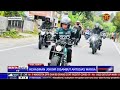 Momen Presiden Jokowi Mengendarai Motor Menuju Porsea Toba