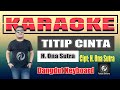 KARAOKE TITIP CINTA - ONA SUTRA | DANGDUT KEYBOARD