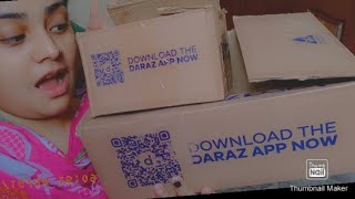 Daraz Mystery Box Pakistan // 5000 ki shoping from daraz // Unboxing daraz shopping
