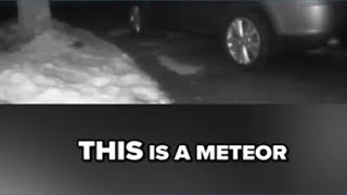Meteor over Ohio captured on home cameras