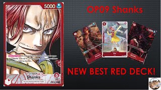 OP09 Shanks deck profile & gameplay | New Best Red Deck