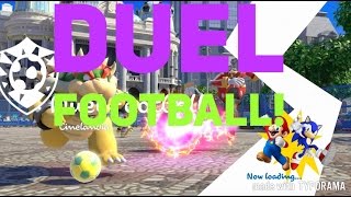 Mario and Sonic Rio 2016 Duel Football Gameplay - Nintendo Wii U