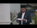 berharap keberkahan dan kelancaran agenda 2025 pemkot gelar tausiyah dan doa bersama