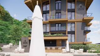 Премиальный апартаментный комплекс в Красной Поляне: обзорное видео Chalet Deluxe