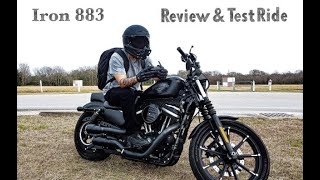 Harley-Davidson Iron 883 Review & Test Ride!