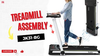 Redliro Foldable Under Desk Treadmill JK31-BG | Treadmill Assembly & Setup