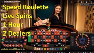 Speed Roulette Live Spins 1 Hour 2 Dealers Pragmatic Play 2025-03-31