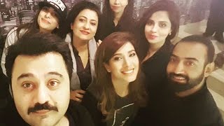 Making of Pakistani movie "punjab nahi jaongi" and wrap-up party..