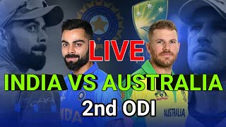 India Vs Australia 2nd Odi 2020 | Ind Vs Aus live | India vs australia LIVE | Ind Vs Aus 2020