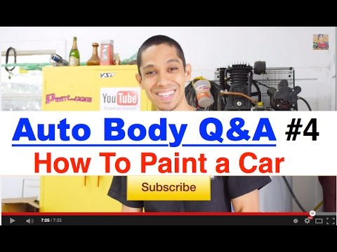 How To Make New Paint Match Old Paint On A Car - LearnAutoBodyAndPaint.com Q&A Part 4 How To Make New Paint Match Old Paint On A Car - LearnAutoBodyAndPaint.com Q&A Part 4