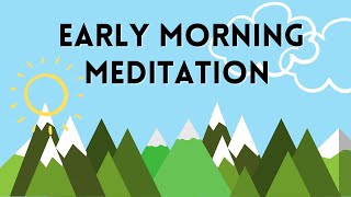 A Morning Meditation for Everyday // 5 Minute Christian Guided Meditation and Prayer