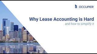 Why lease accounting is hard, and how to simplify it