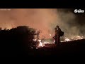 firefighters struggle to contain california’s caldor wildfire scorching over 100 000 acres