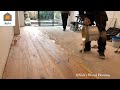 How To Install Engineered Hardwood Flooring Glue Down - Time Lapse