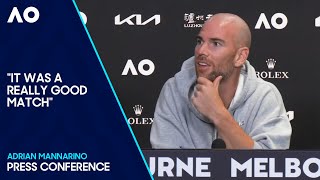 Adrian Mannarino Press Conference | Australian Open 2024 Second Round