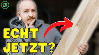 DAS spricht gegen LEIMHOLZ aus dem BAUMARKT! | Kaufen oder selber machen? | Jonas Winkler