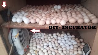 Easy idea to Hatch Eggs without BULB ||  DIY -   Homemade 220 eggs INCUBATOR ||  Hatching egg