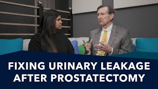 Fixing Urinary Leakage After Prostate Cancer Surgery | Ask A Prostate Expert, Mark Scholz, MD