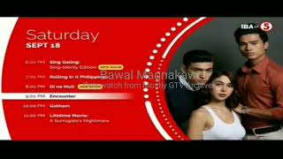 TV5 - Saturday Schedule [18-SEPTEMBER-21]