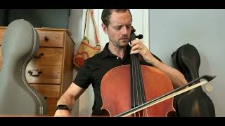 Hans Werner 725 ‘Master’ cello demonstration