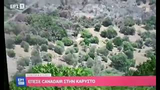 Canadair κατέπεσε στο Πλατανιστό Εύβοιας | newsbomb.gr