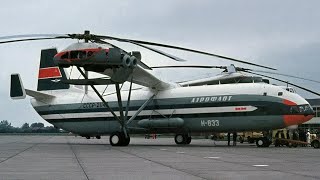 The largest helicopter ever built, Mil V-12.