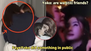 FAYE AND YOKO SPOTTED DOING SOMETHING IN PUBLIC! Confirmed Faye is so Madly in love