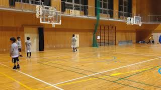 2022年1月13日(木)国分東🏀練習風景🏀